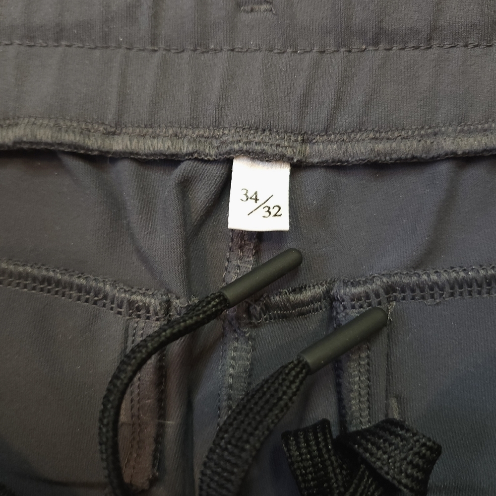 Public Rec Mens Pants 34 x 30 Gray Daymaker Elastic Drawstring Commuter Everyday - Picture 2 of 8
